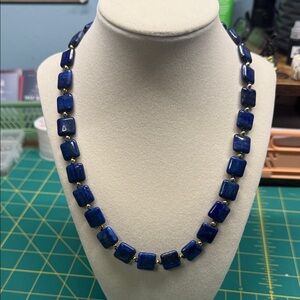 Elegant Lapis Lazuli Stone Necklace